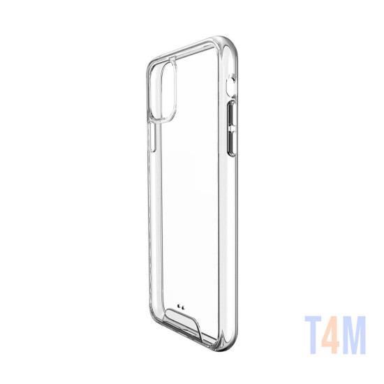 Capa de Silicone com Cantos Duras para Apple iPhone 12 Mini Transparente